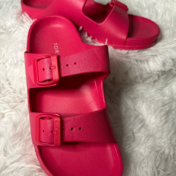Hot pink torrid double buckle slide - Picture 2 of 4